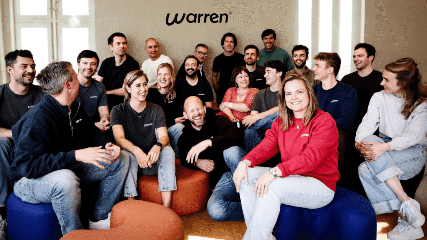 Warren raises €10M to reshape retirement savings